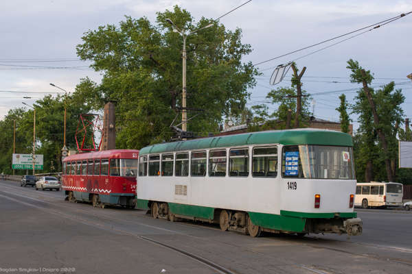 1417 | Tatra T4DM | Депо № 3 - Флот - Alltransua