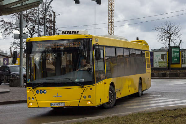 8549 / KA 9608 BI | МАЗ-203015 | Автобусний парк № 5