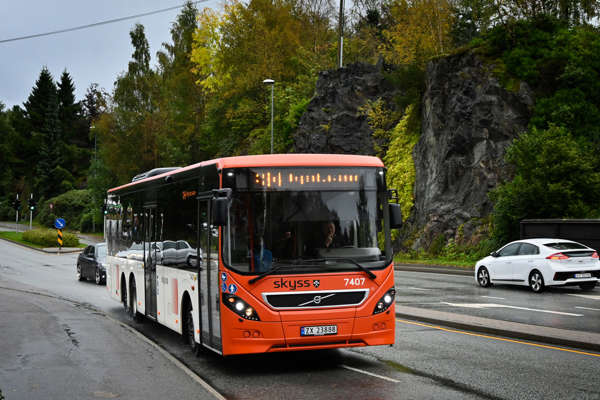 7407 / ZX 23888 | Volvo 8900LE | Tide Buss og Bane AS - Флот
