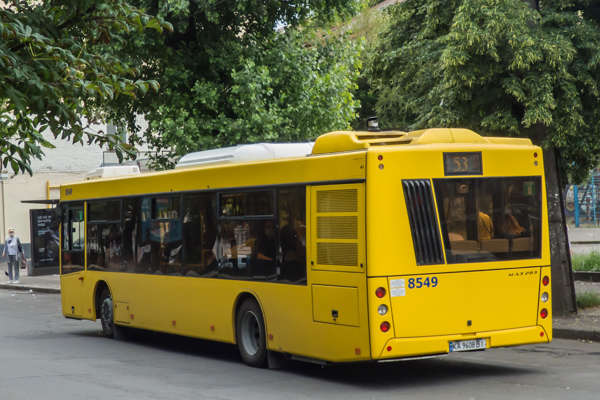 【砂バス】 8549 / KA 9608 BI | МАЗ-203015 | Автобусний парк № 5