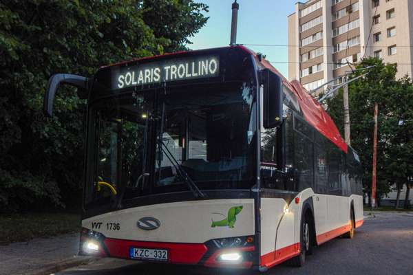1736 / KZC 332 | Solaris Trollino IV 12 Škoda | Antakalnio