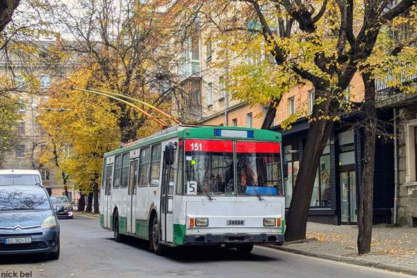 151 | Škoda 14Tr08/6 | КП «Тернопільелектротранс»