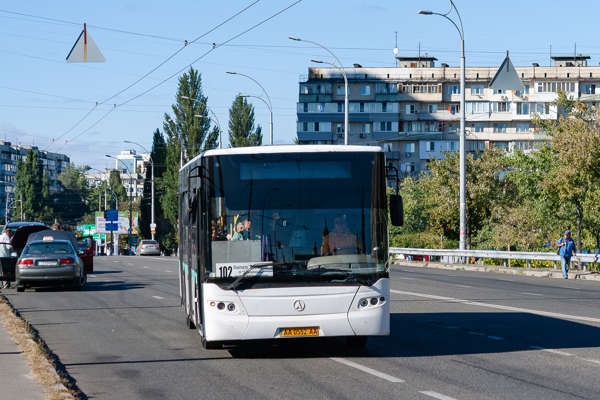 1634 / AA 0552 AA | ЛАЗ A183D1 CityLAZ | Автобусний парк № 6