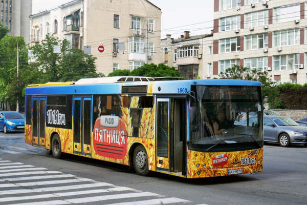 1860 / AA 8993 TC | МАЗ-203069 | Автобусний парк № 8