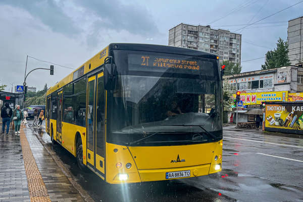 1855 / AA 8836 TC | МАЗ-203069 | Автобусний парк № 8
