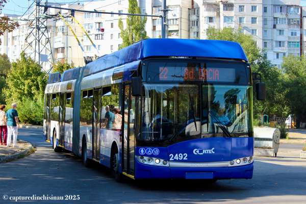 2492 | Solaris Trollino 18 AC | Parcul de Troleibuze Nr. 2