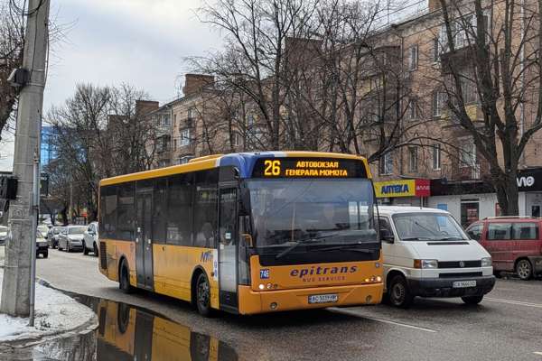 746 / AC 5039 HK | VDL Berkhof Ambassador 180 | Черкаський