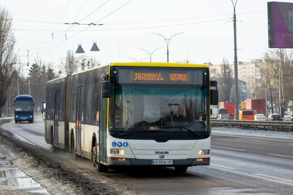 4838 / KA 0346 IB | MAN A23 Lion's City G NG 313 | Автобусний парк №8