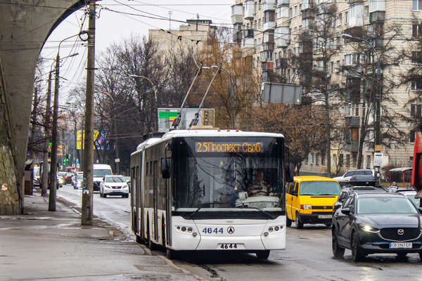 4644 | ЛАЗ E301D1 ElectroLAZ | Куренівське тролейбусне депо