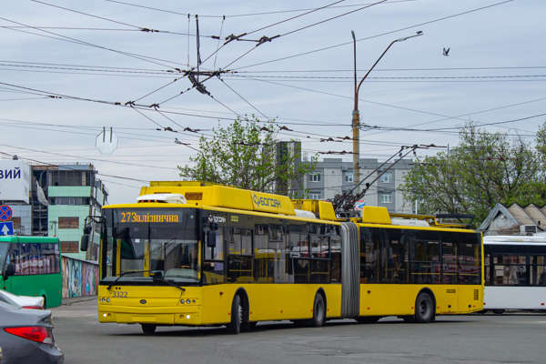 4644 | ЛАЗ E301D1 ElectroLAZ | Куренівське тролейбусне депо
