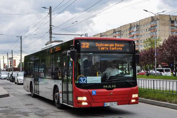 BC 5306 PX | MAN A37 Lion's City NL 283 | ЛК АТП № 1