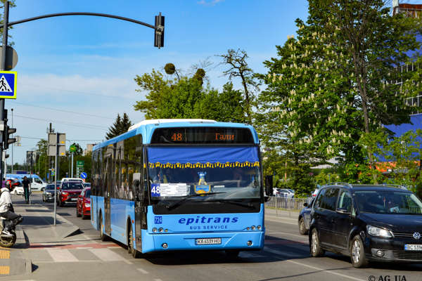 724 / KA 6539 HO | VDL Berkhof Ambassador 200 | Львівський