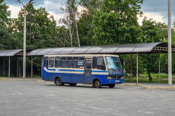 AE 6166 AA | БАЗ А079.24 «Мальва» | ТДВ «Автопромінь» / ДП «Таксі