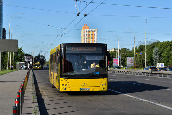 1855 / AA 8836 TC | МАЗ-203069 | Автобусний парк № 8